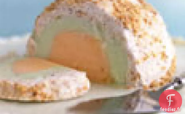 Bombe de Cantaloup, Miellat et Amande