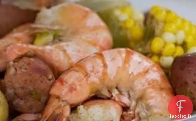 Ébullition des Crevettes des Basses Terres