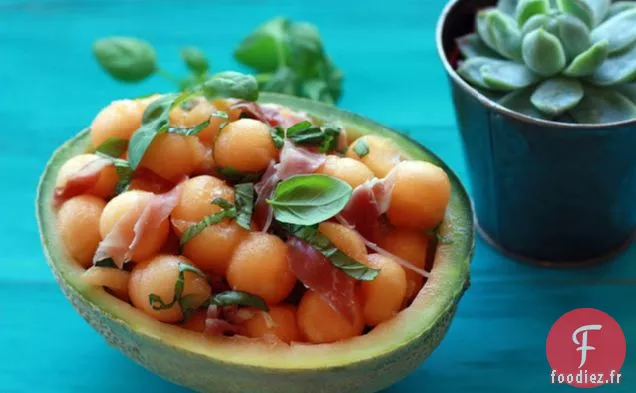 Salade De Melon Et Prosciutto