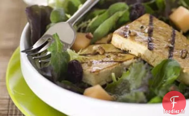 Salade De Tofu Grillé Et Melon