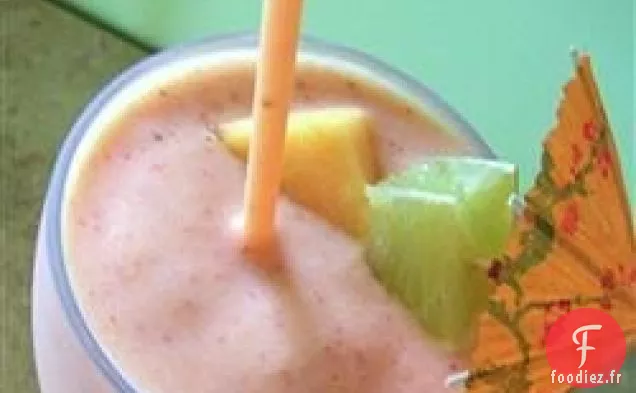 Smoothie aux Baies de Cantaloup