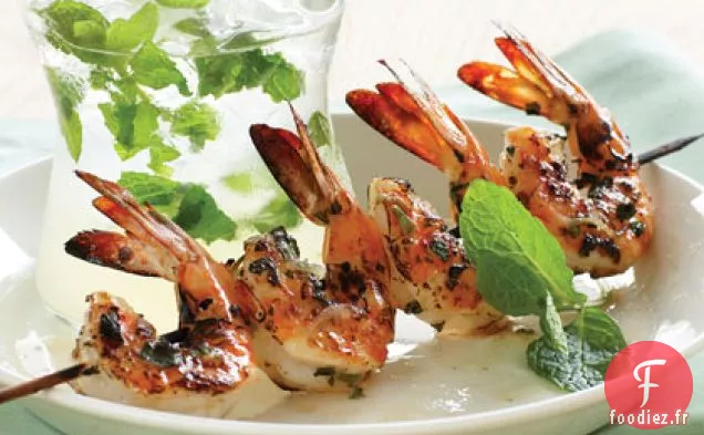 Crevettes Mojito