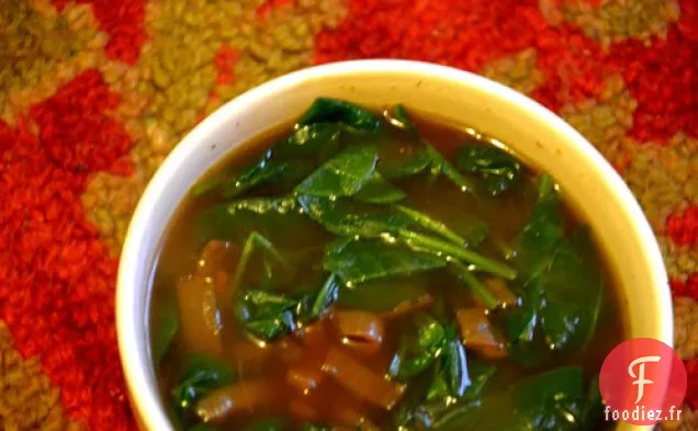 Soupe aux Pommes et à l'Oignon Française sans Gluten