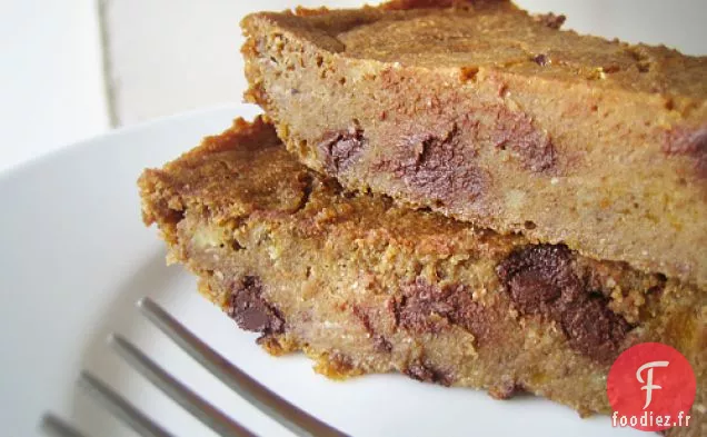 Socca De Citrouille À La Crème De Noix De Cajou Deux Façons