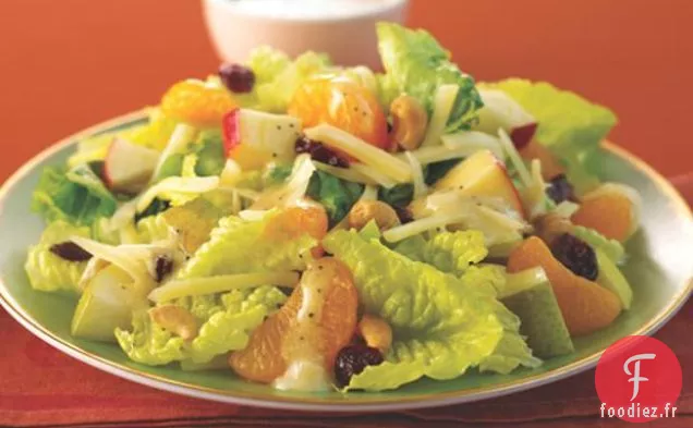 Salade De Laitue Fruitée Avec Vinaigrette Au Citron