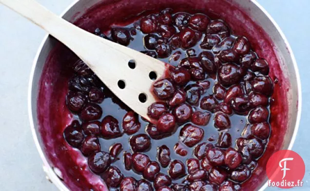 Cerises Au Sirop De Vin Rouge