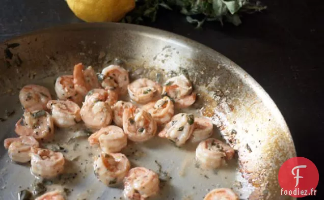 Crevettes à l'Origan Citronné