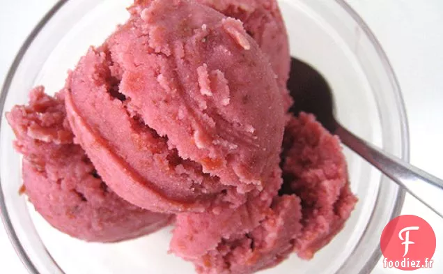 Yogourt Glacé aux Cerises