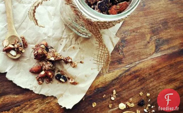 Granola chocolat-cerise