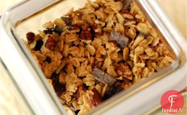 Granola de Cerise Séchée en Morceaux de Chocolat