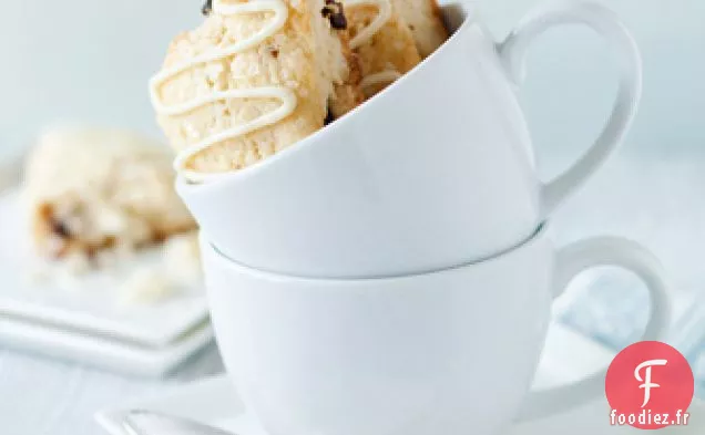 Scones Cerises Au Chocolat Blanc