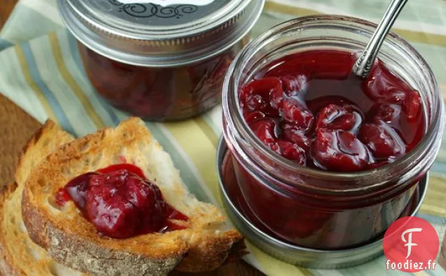 Confiture de Fraises aux Cerises