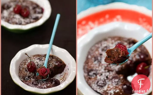Clafoutis Au Chocolat Et Aux Cerises