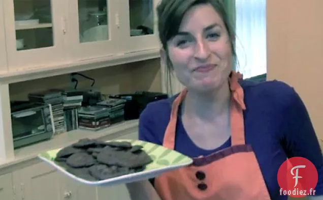 Biscuits Aux Cerises Au Chocolat Double