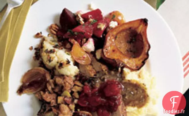 Sauce Aux Canneberges Aux Cerises Séchées