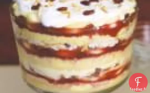 Bagatelle Anglaise Aux Poires Et Cerises Séchées