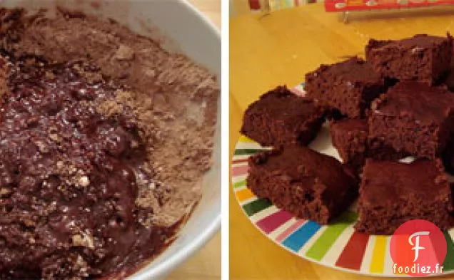 Cuisson À Partir Des Glossies: Brownies Au Chocolat Noir Et Aux Cerises