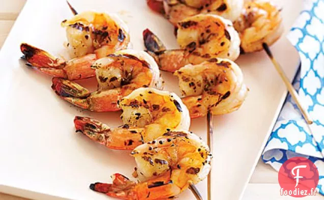 Crevettes Ouzo salées