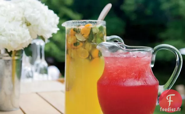 Cerise aigre - Yuzu Bellinis