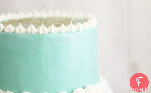 Gâteau à la cerise et à la vanille