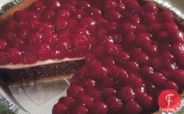 Cheesepie Au Chocolat Et aux Cerises