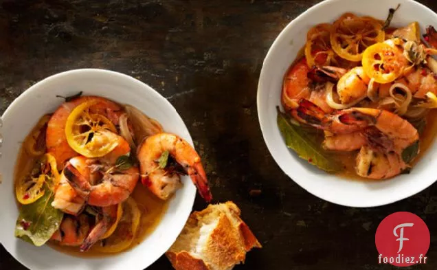 Crevettes aux Épices Créoles