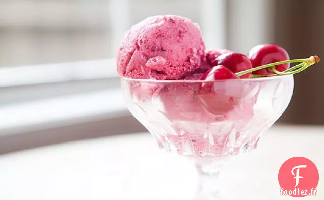 Yogourt Glacé aux Cerises
