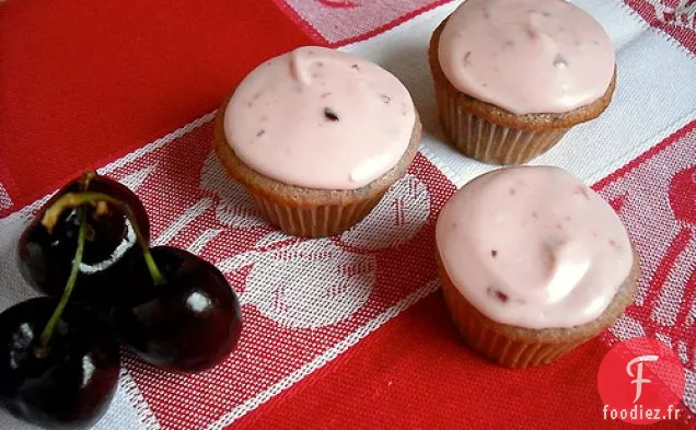 Mini Cupcakes Aux Cerises