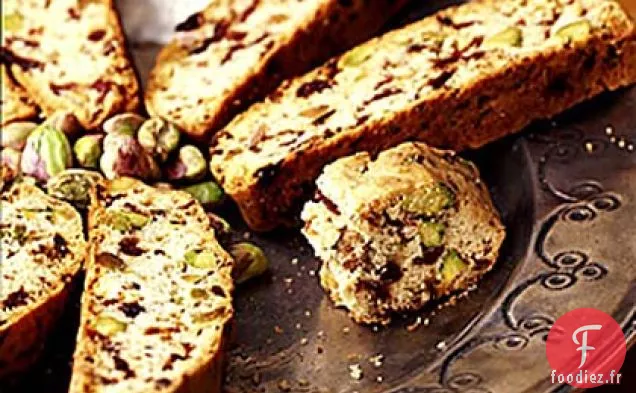 Biscotti aux Cerises à la Pistache