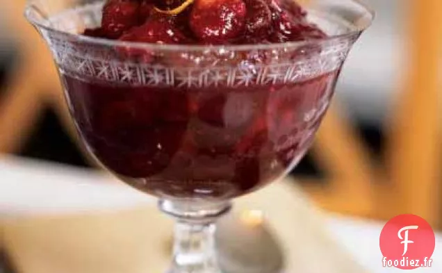 Chutney aux Canneberges, aux Cerises et aux Noix
