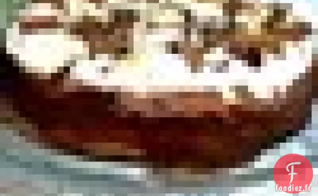 Gâteau au Fromage au Chocolat Et aux Cerises