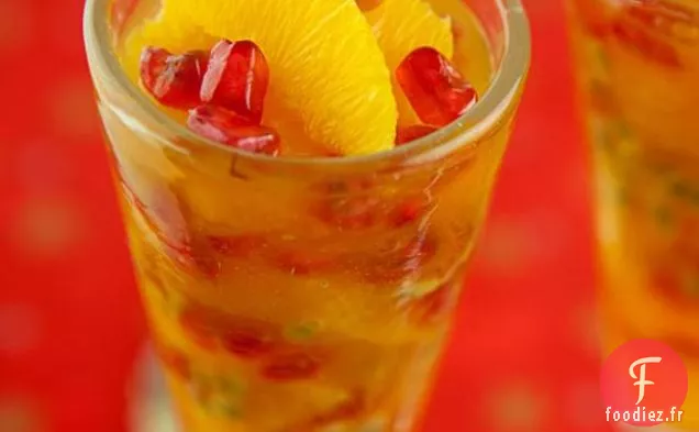 Gelées de Clémentine, Grenade et Fruits de la Passion