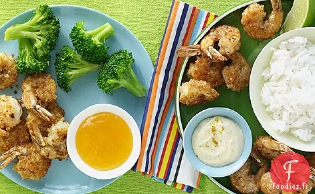 Crevettes Croustillantes à la Noix de Coco