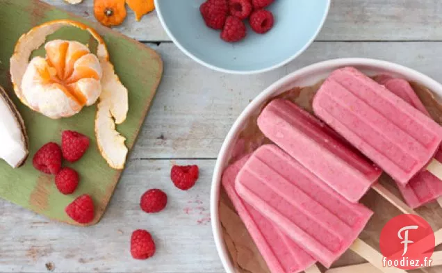 Sucettes Glacées au Punch aux Fruits Tropicaux