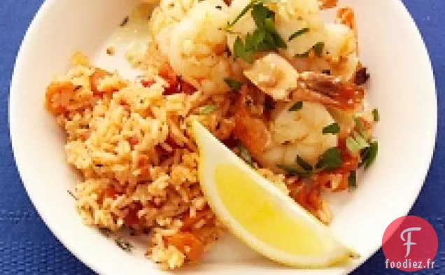 Langoustines aux Crevettes Grillées