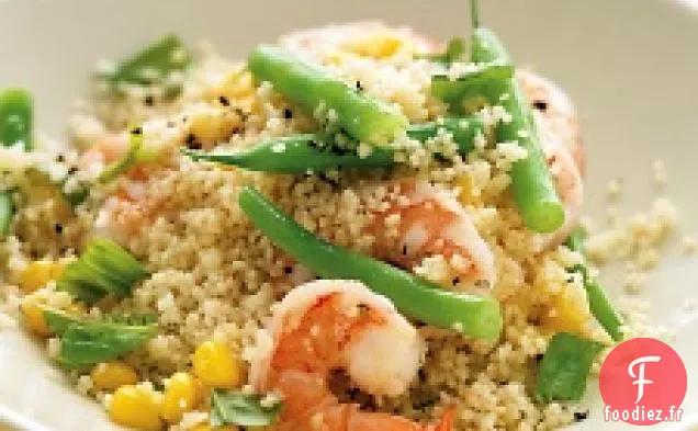 Crevettes Au Couscous De blé entier