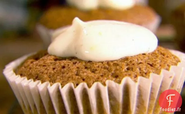 Muffins à la Courge Musquée avec un dessus Givré