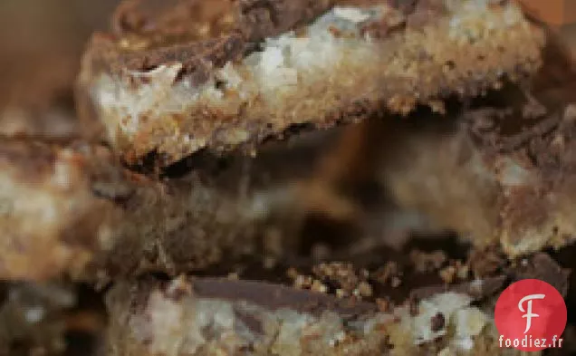 Barres Chocolatées à la Noix De Coco