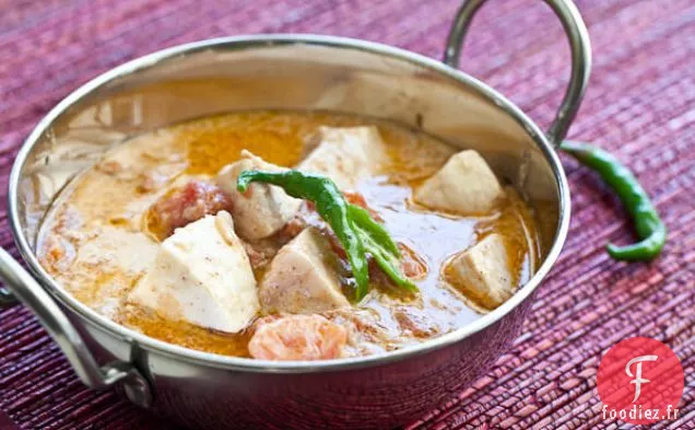 Recette de Curry de Noix de Coco de Poisson Indien