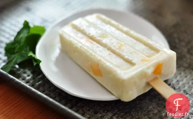 Pop De Riz Au Lait À La Noix De Coco Et À La Mangue