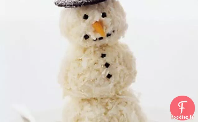 Bonhomme de Neige à la Noix de Coco