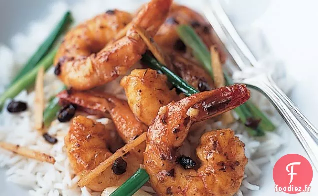 Crevettes à la Sauce aux Haricots Noirs
