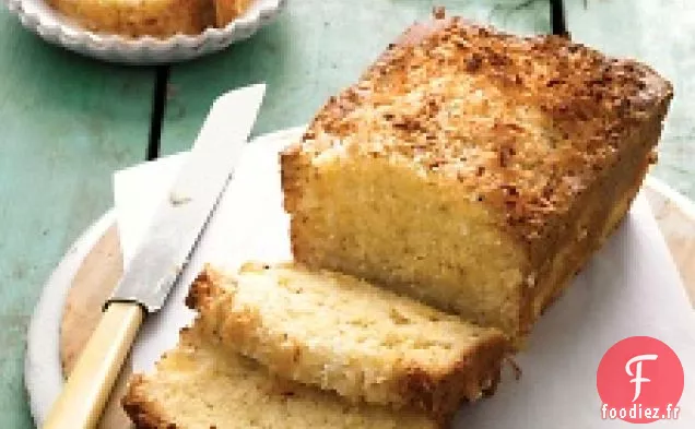 Gâteau au Pain à la Noix de Coco et à l'ananas