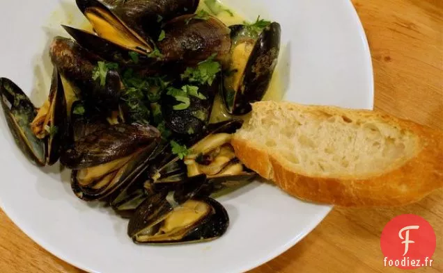 Moules au Curry de Noix De Coco