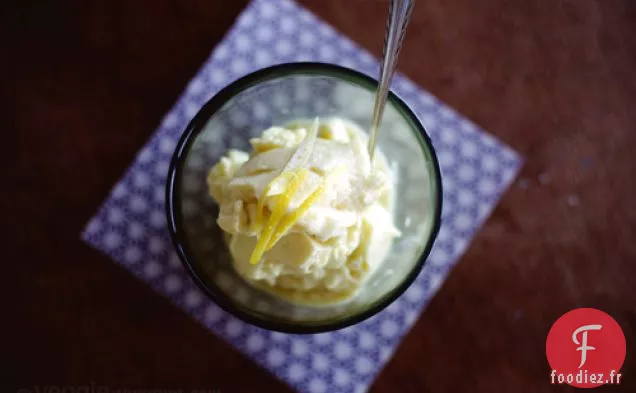 Glace à l'ananas