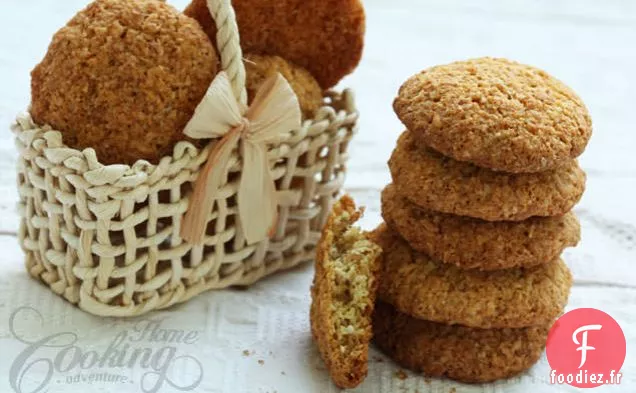 Biscuits Croustillants à la Noix De Coco