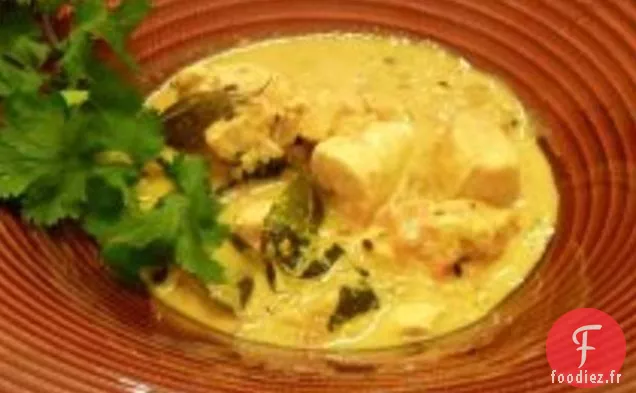 Curry au Poulet et à la Noix de Coco