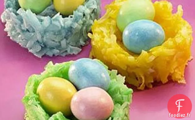 Nids de Guimauve à la Noix de Coco