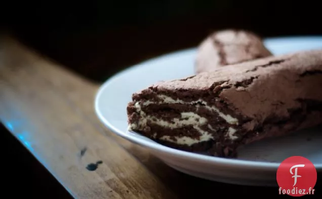 Buche de Noel (Gâteau des Fêtes sans Céréales, sans Gluten)
