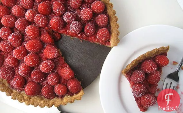 Tarte à la Framboise Et à la Noix de Coco